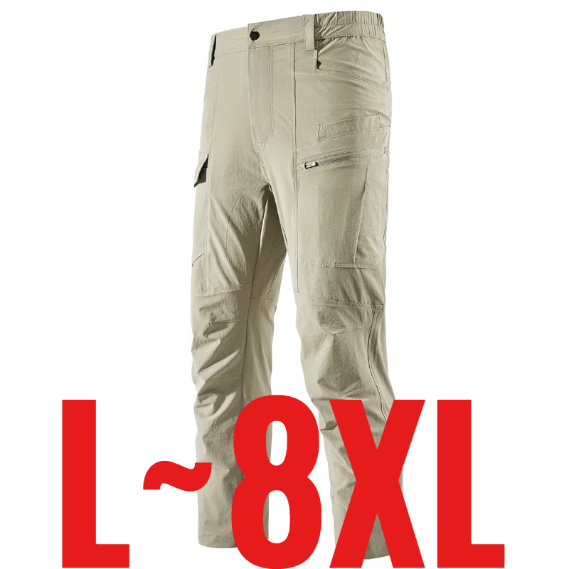 Fishing Kit Compact - Plus Size 8XL Heren Casual Broek
