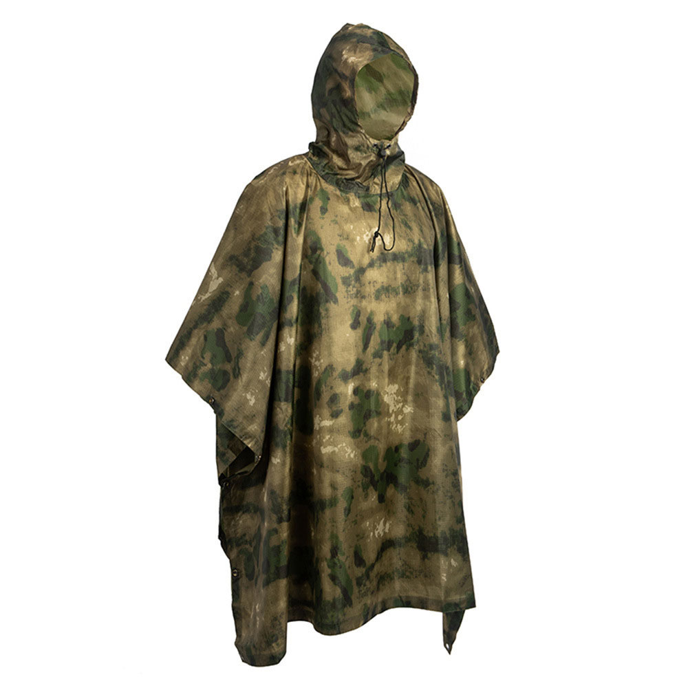 MENFLY ATFG Moss Camouflage Ta - Emergency Poncho Rain recensie en prijs