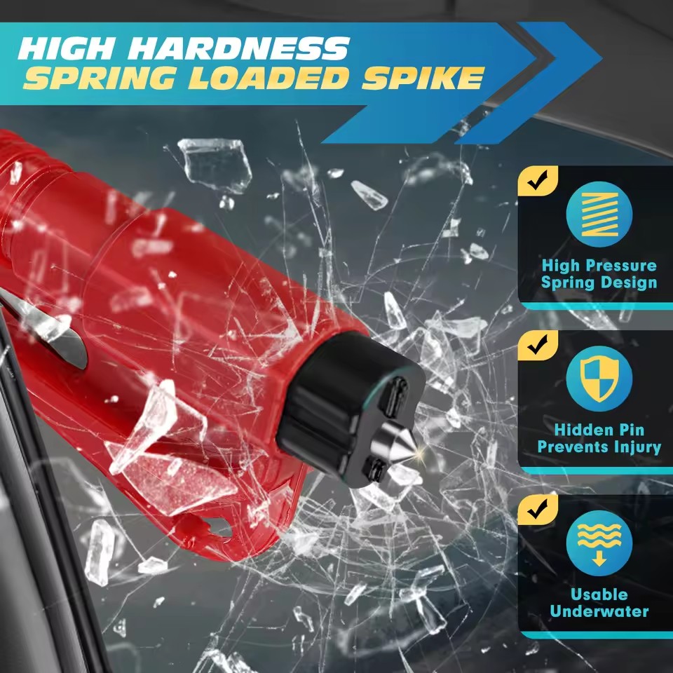 Veiligheidshamer Auto-ontsnapp - Rescue Rope Throw recensie en prijs