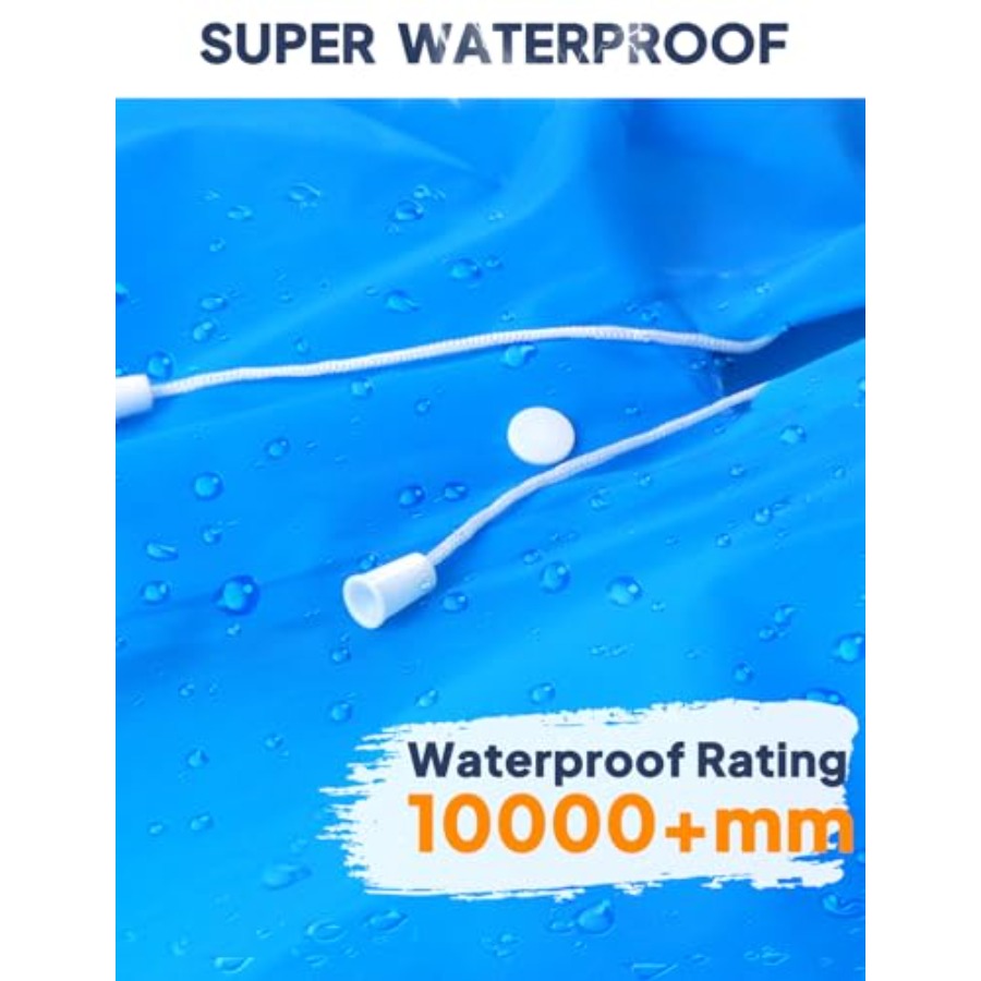 ANYOO 2-pack regenponcho's voo - Emergency Poncho Rain recensie en prijs