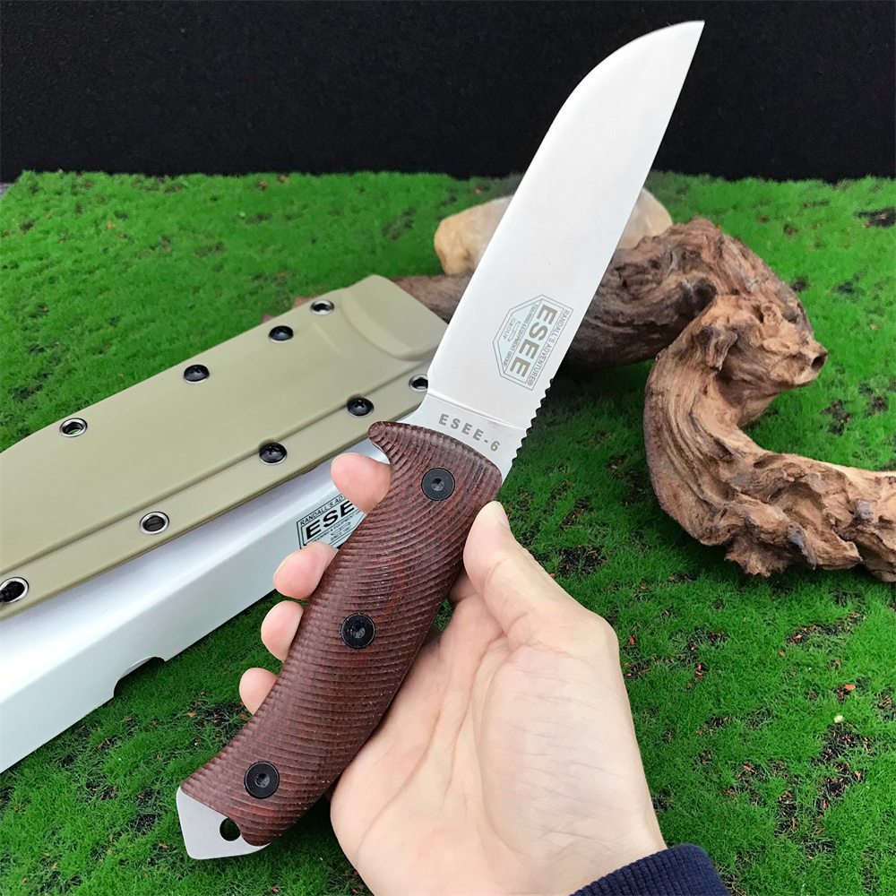 Nieuw specifiek ESEE-6 vaststa - Bushcraft Knife Fixed recensie en prijs