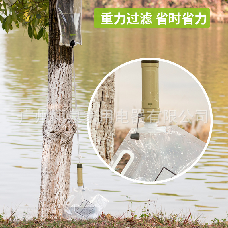 Draagbare waterzuiveringsriet  - Water Purification Straw recensie en prijs